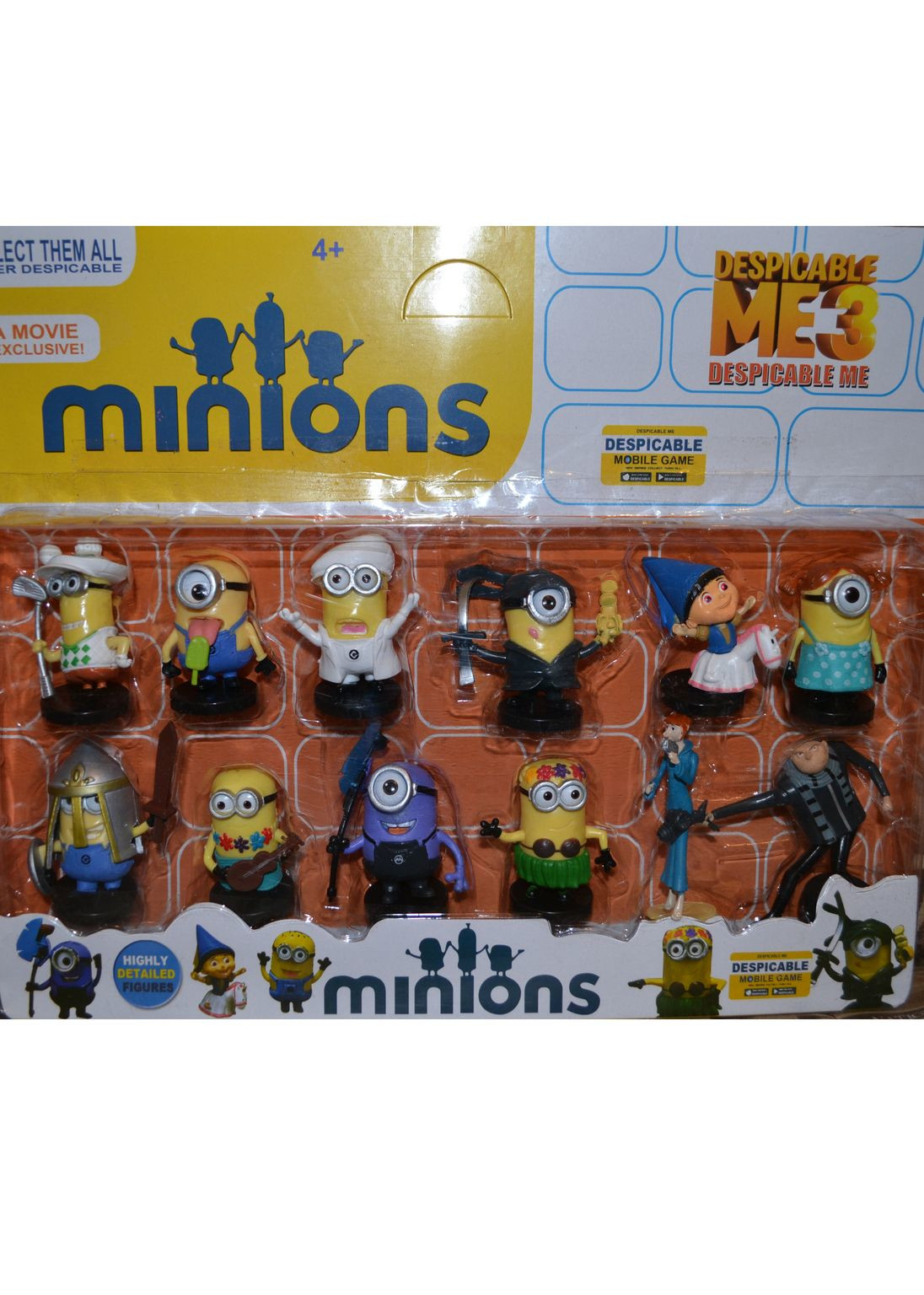 Набор Миньоны  12