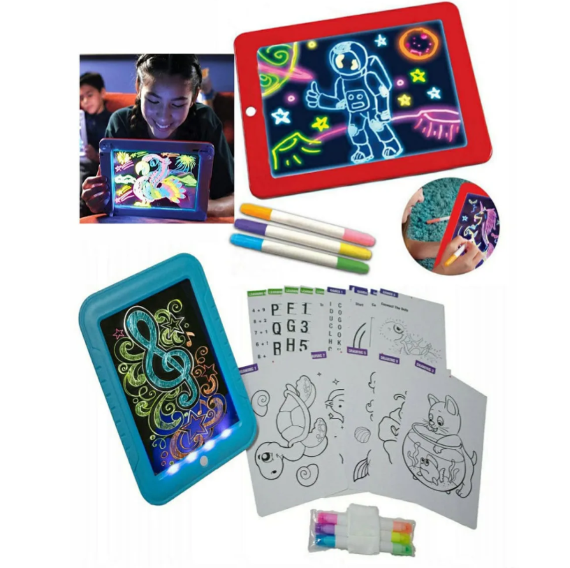 Волшебная доска для рисования люминесценция